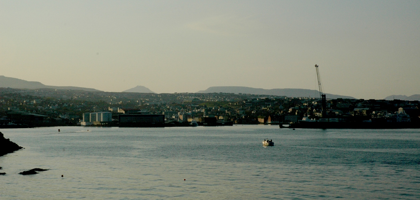 Torshavn, sett fra Argir.